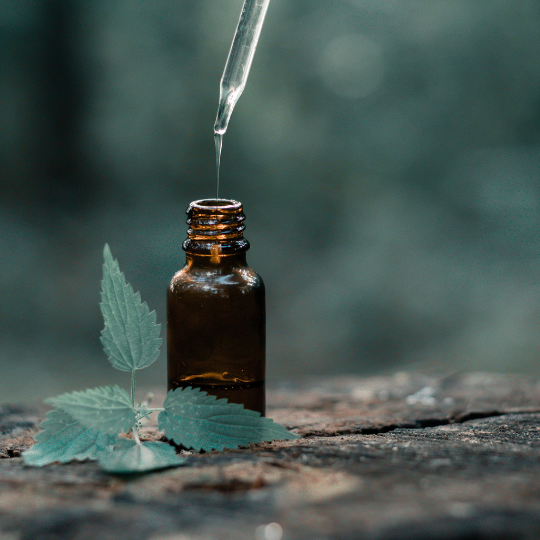 Image of a bottle of essential oil